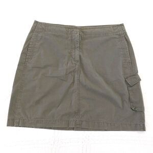 Fashion Bug Skirt Size 12 Green 100% Cotton #B051